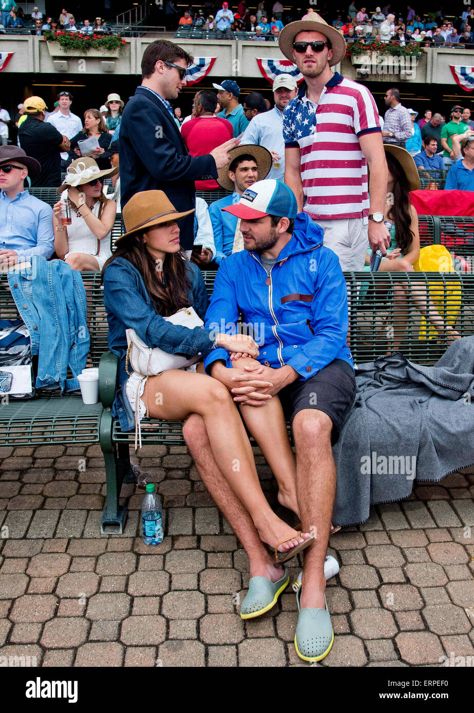 Elmont, New York, USA. 6th June, 2015. June 6, 2015 Scenes from around the track as fans get