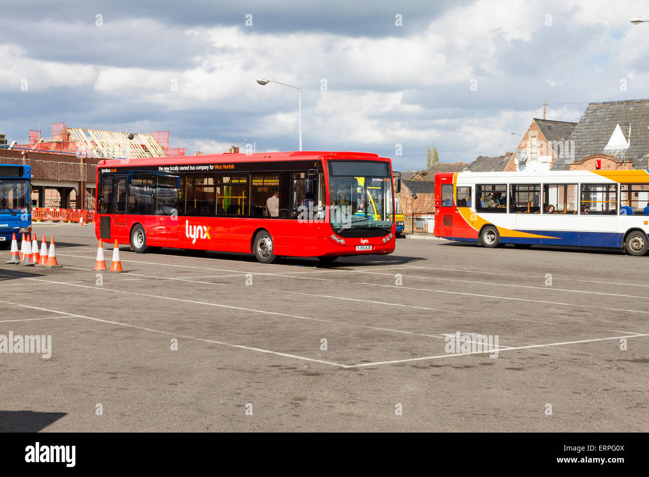 The bus station at King's Lynn in Norfolk is undergoing some