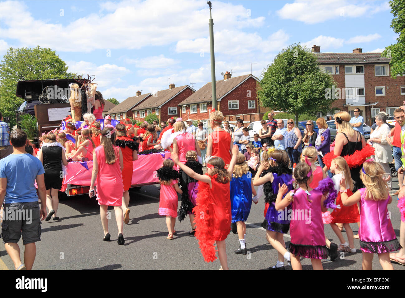 Roaring Twenties float, Molesey Carnival Procession. Saturday 6th June ...