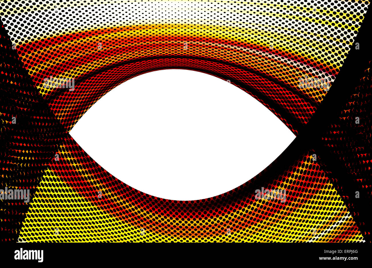 abstract red and yellow background and digital wave with motion blur ...