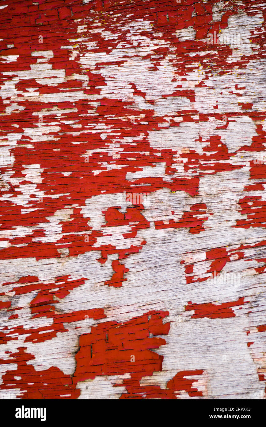 Weathered wood with peeling paint Stock Photo - Alamy