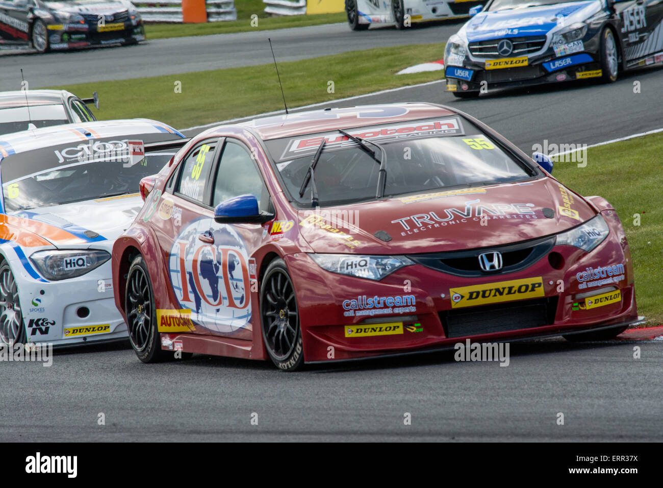 Jeff Smith and Eurotech Racing Honda Civic drives during the Dunlop MSA ...