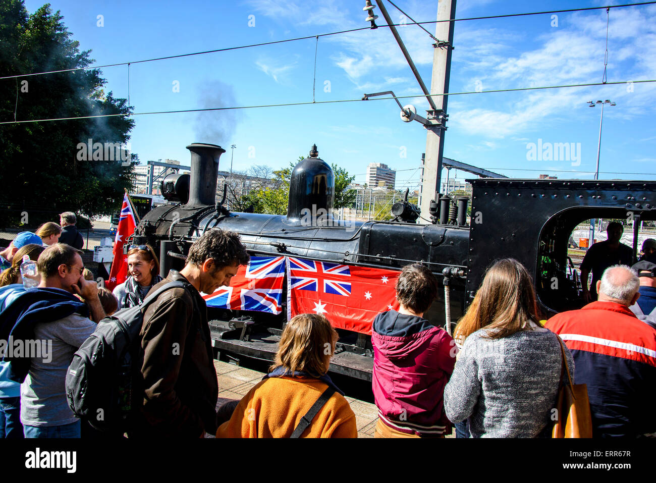 Sydney, AUSTRALIA - June 07, 2015: The Great Train Race from Central to ...