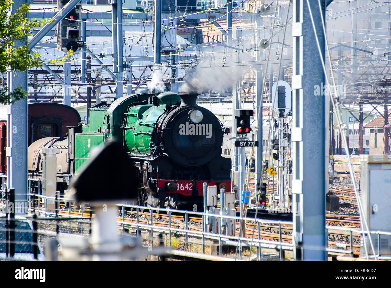 Sydney, AUSTRALIA - June 07, 2015: The Great Train Race from Central to ...