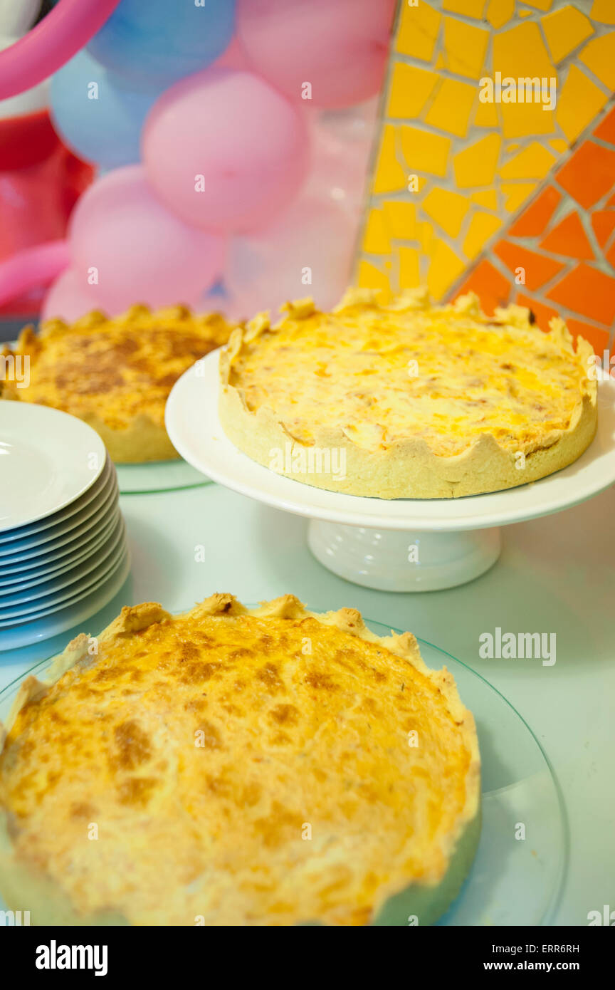 Party salt cakes in the birthday party Stock Photo