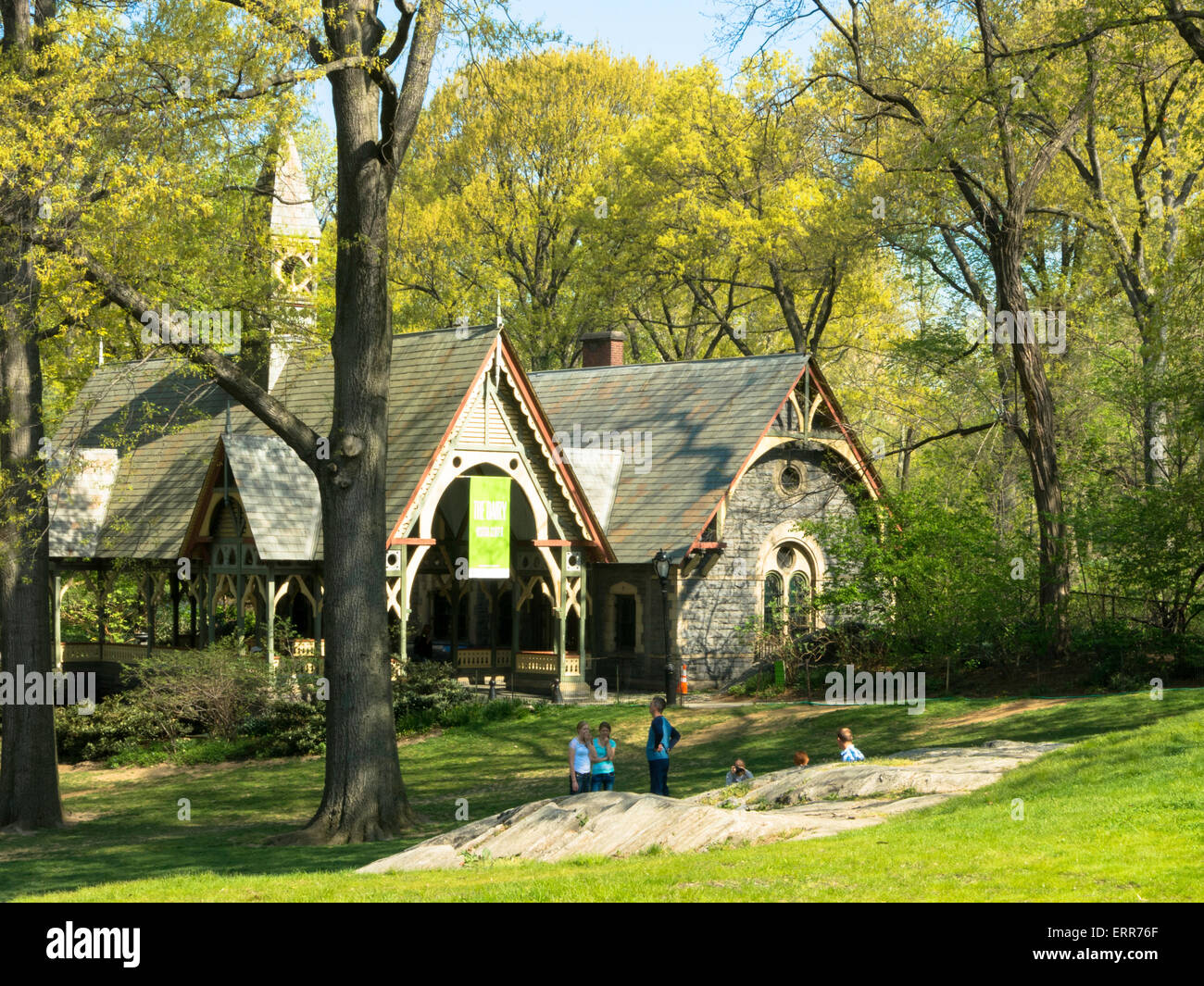 The Dairy Visitor Center and Gift Shop, Central Park, NYC, USA Stock