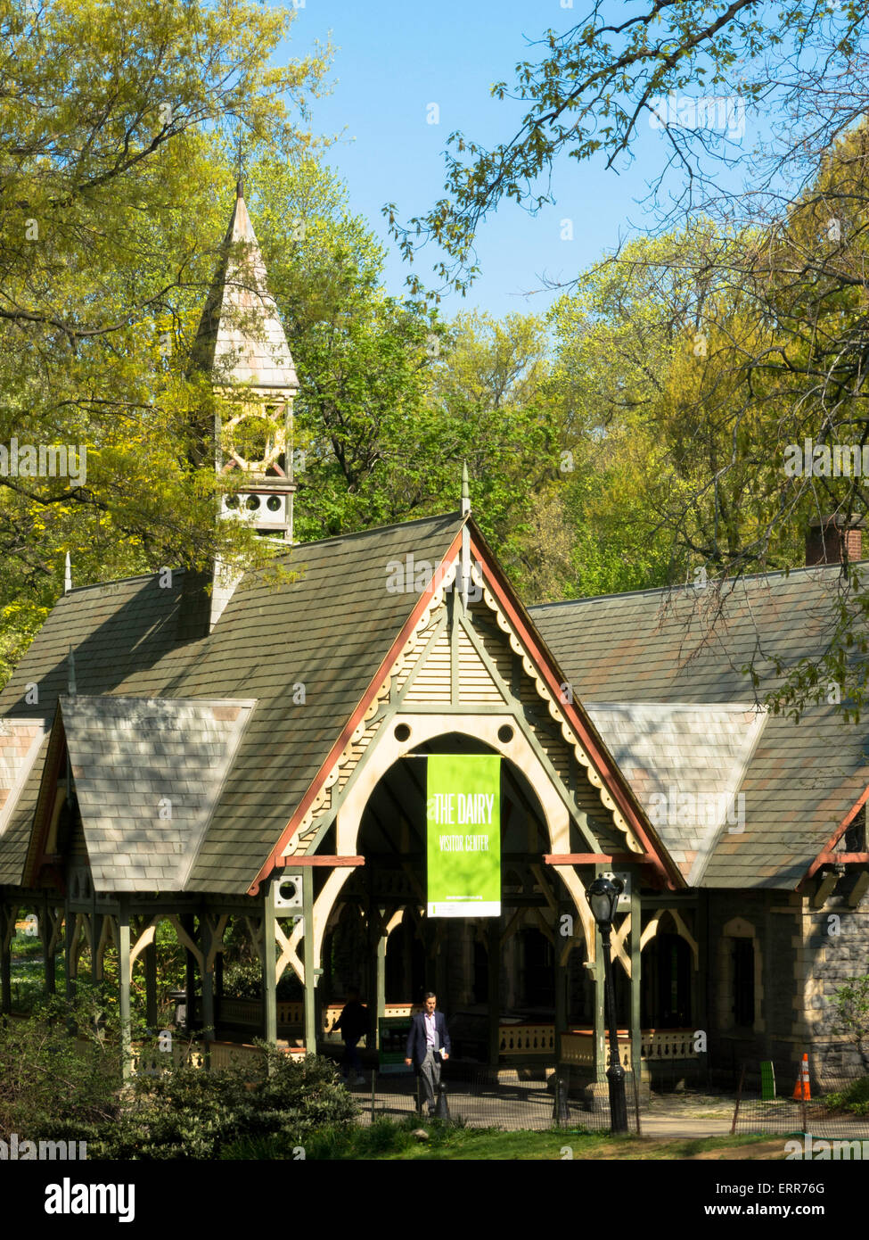 The Dairy Visitor Center and Gift Shop, Central Park, NYC, USA Stock