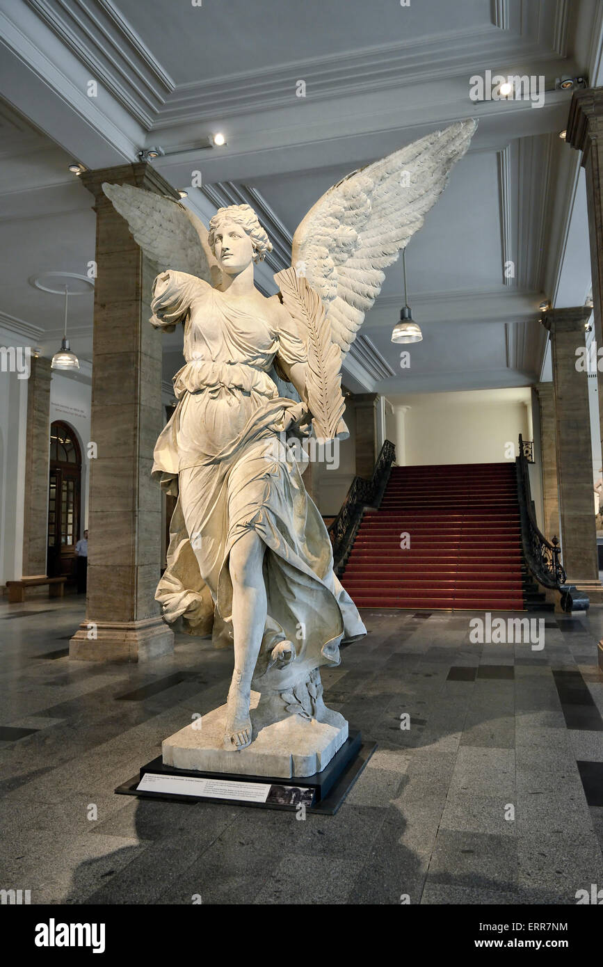 Germany, Berlin, Mitte district, Museum island, listed as UNESCO world  heritage, the German History Museum, Victory statue Stock Photo - Alamy