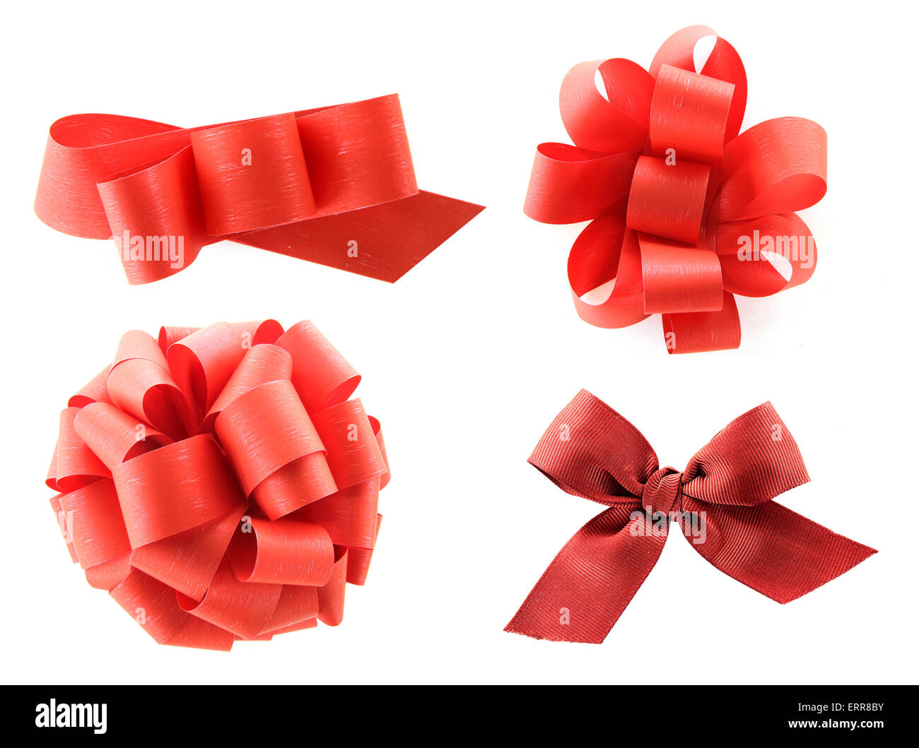 Ribbons set isolated on white Stock Photo - Alamy