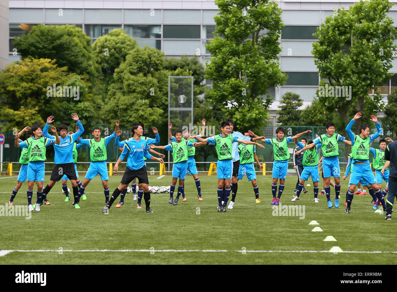 Tokyo, Japan. 6th June, 2015. U15U15 Japan team group (JPN) Football
