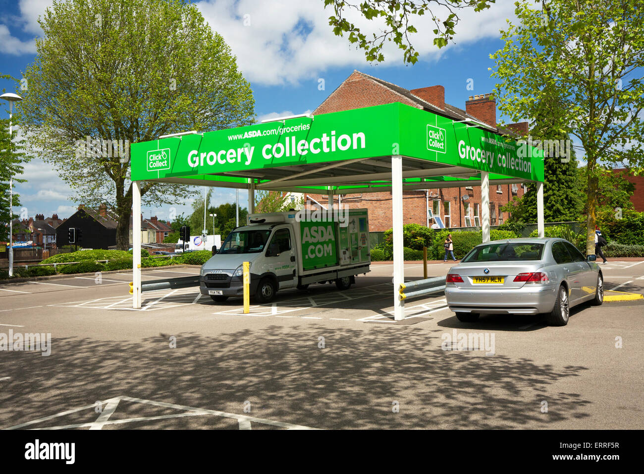Asda Click & Collect Wolverhampton West Midlands England UK Stock Photo Alamy