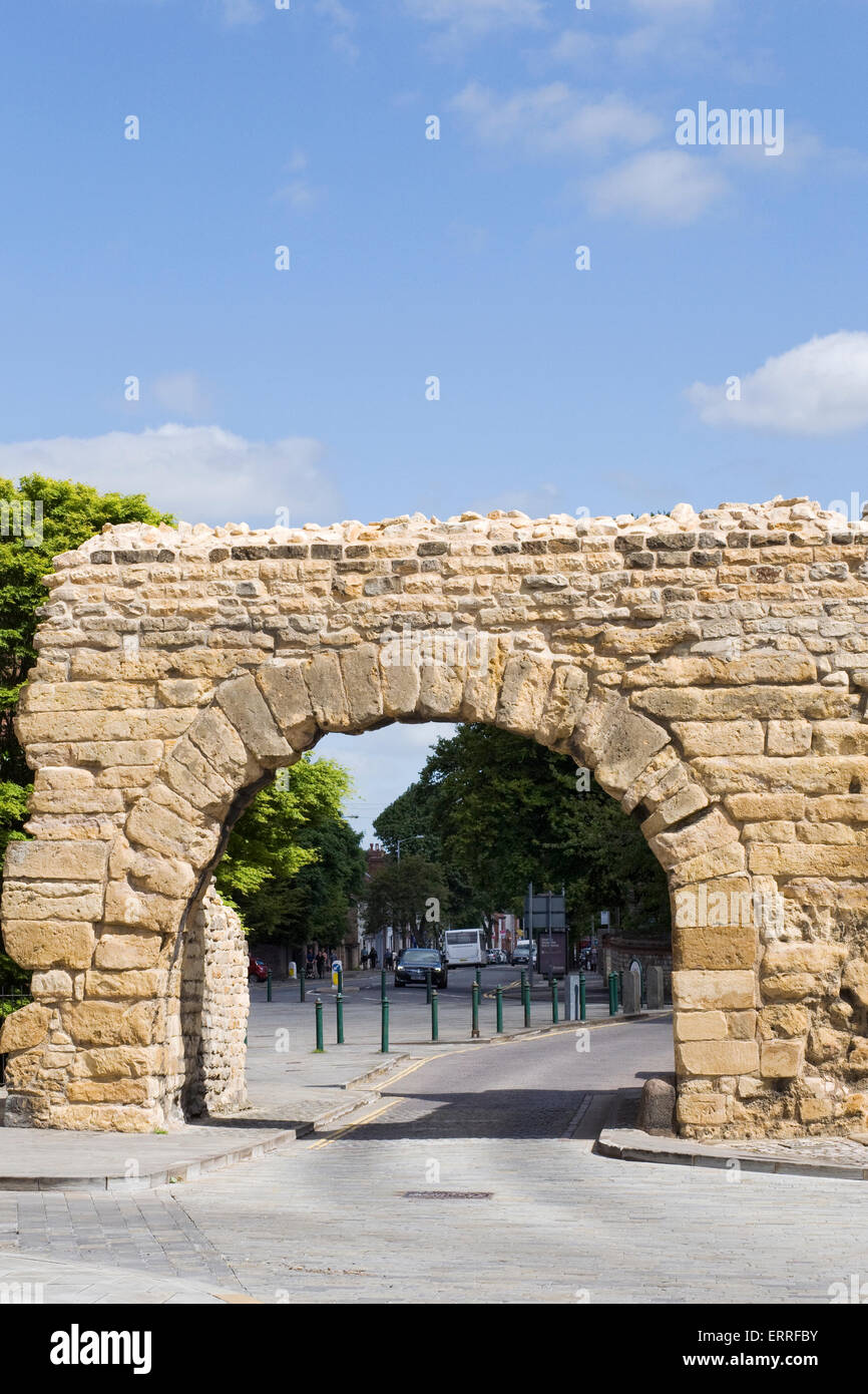 Newport Arch, Lincoln, UK Stock Photo