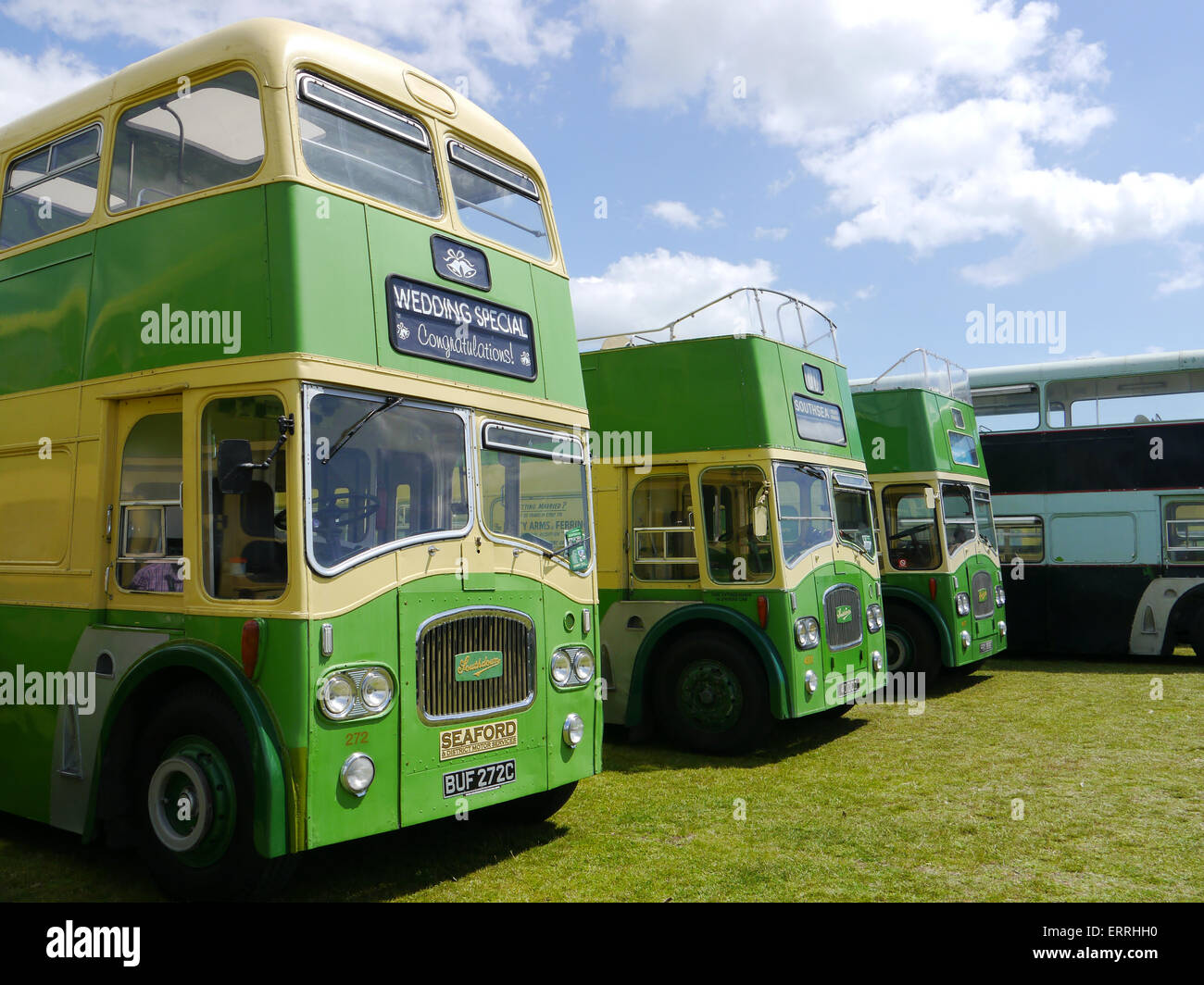 Historic vintage southdown bus hires stock photography and images Alamy