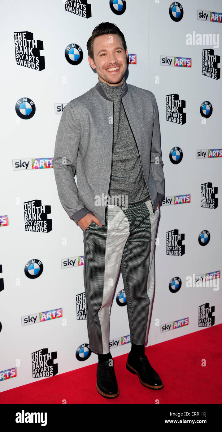 London, UK. 07th June, 2015. Will Young  attending the South Bank Sky Arts Awards 2015 at the Savoy Hotel London . 7th June 2015 Credit:  Peter Phillips/Alamy Live News Stock Photo