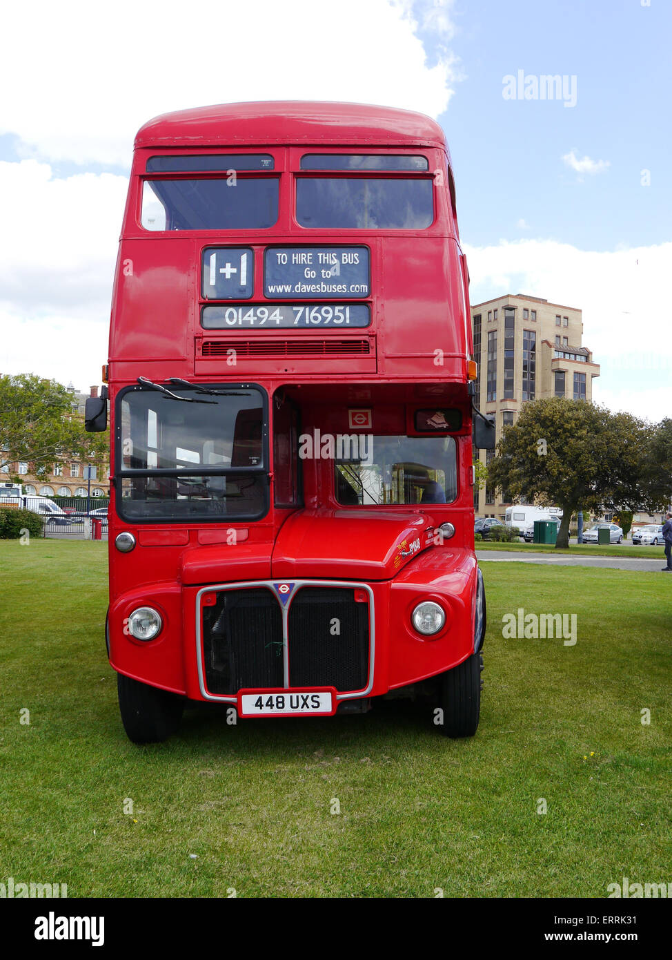 448 UXS AEC London Routemaster Stock Photo