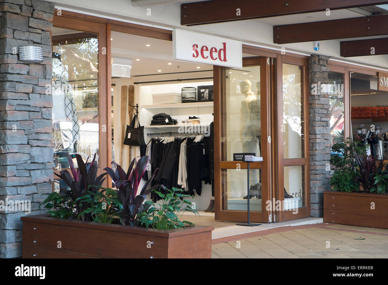 Seed womens clothing fashion store in north Sydney Australia Stock Photo Alamy