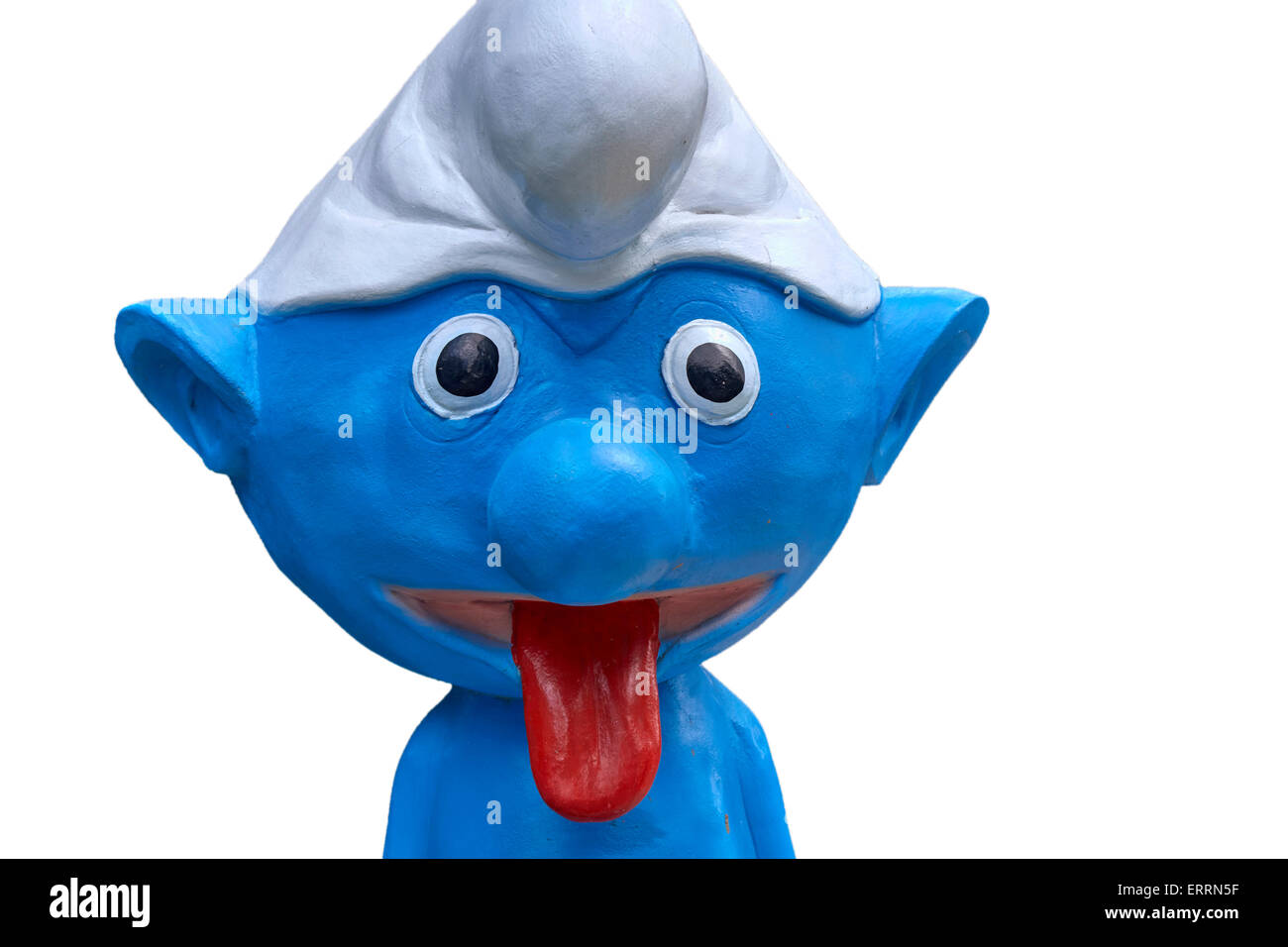 smurf cat, blue cat, cute cartoon blue kitten in a cap