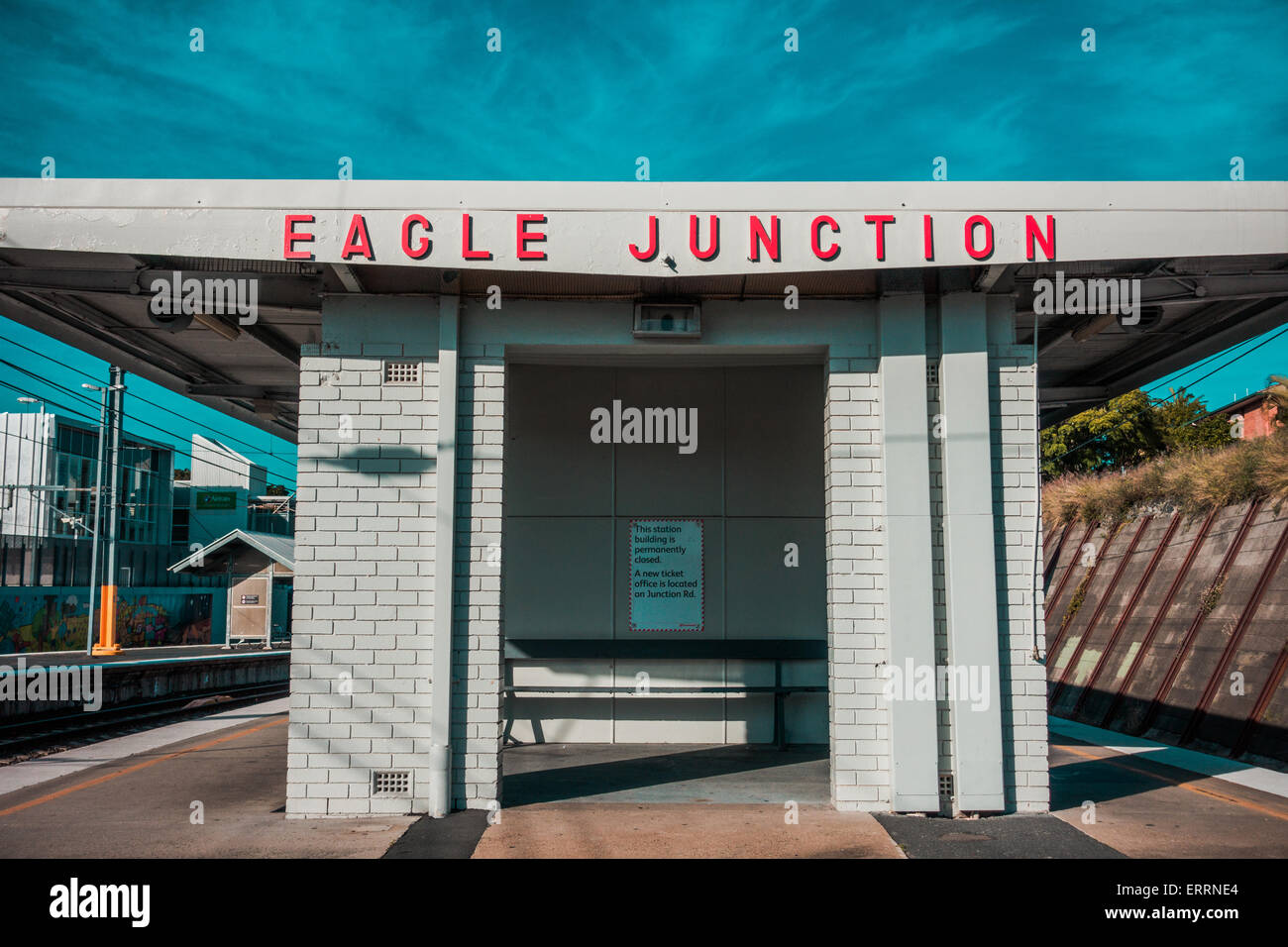 Eagle Junction Train Station Stock Photo Alamy