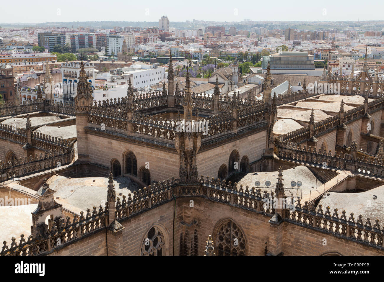 The Cathedral of Saint Mary of the See, Seville, Andalusia, Spain. Stock Photo