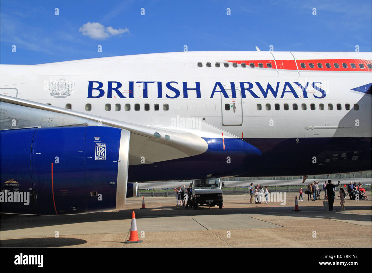 Boeing 747 'Jumbo' at the British Airways Explore and Discover Day ...