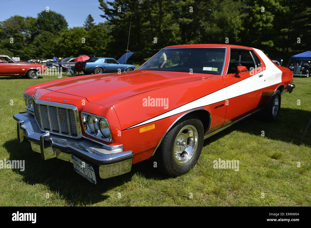New Ford Gran Torino >> June 7 2015 Old Westbury New York United States A Red And New Ford Gran Torino >> June 7 2015 Old Westbury New York United States A Red And