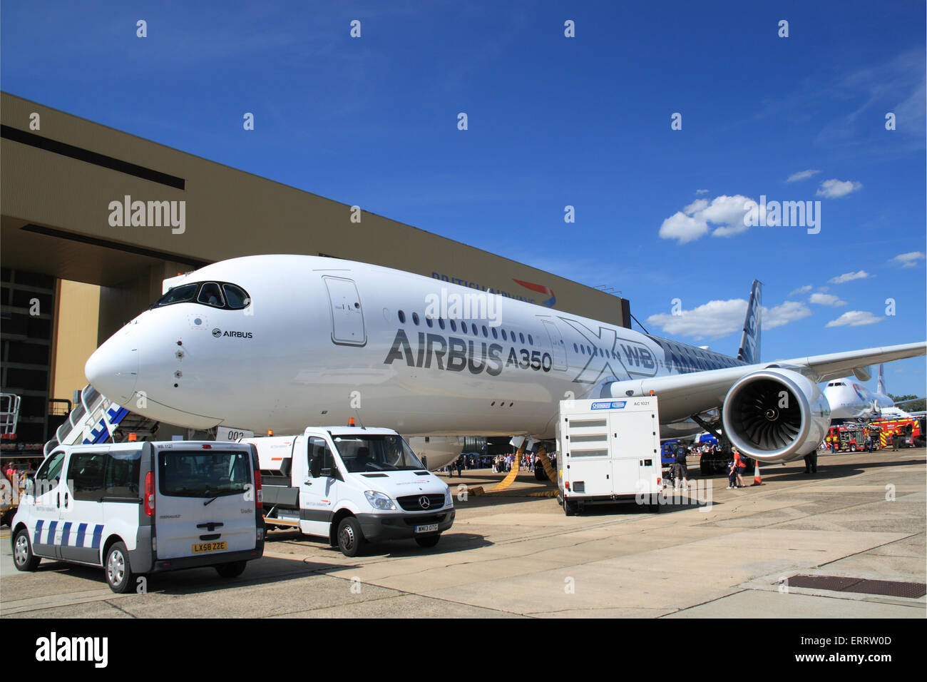 British Airways Ba Aircraft Hangar High Resolution Stock Photography ...