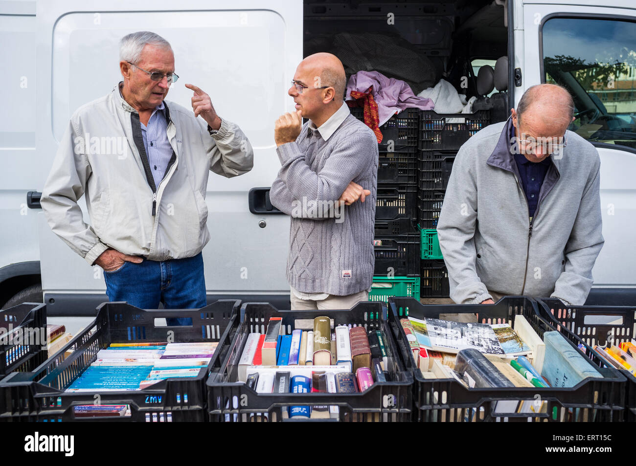 outdoor market at Orange, France Stock Photo Alamy