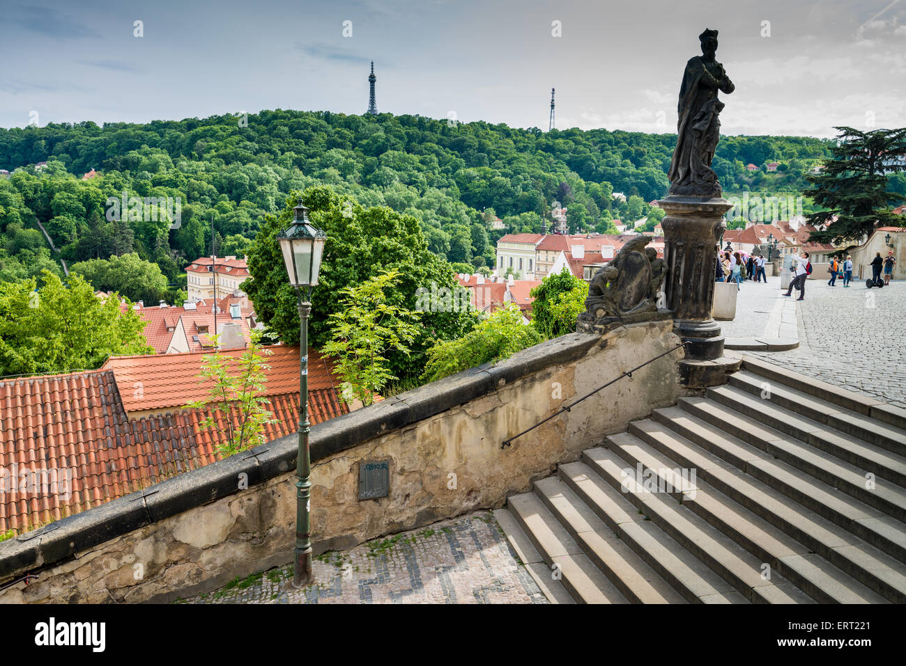 Old Castle Stairs, Stare Zamecke Schody, Prague, Czech Republic, Europe Stock Photo Alamy