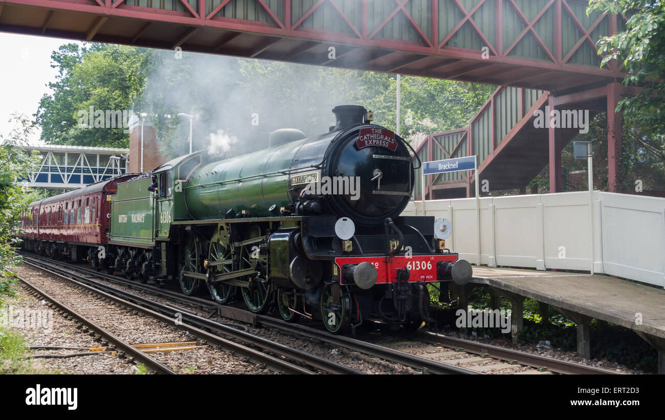 The Cathedrals Express at Bracknell, Berkshire -1 Stock Photo