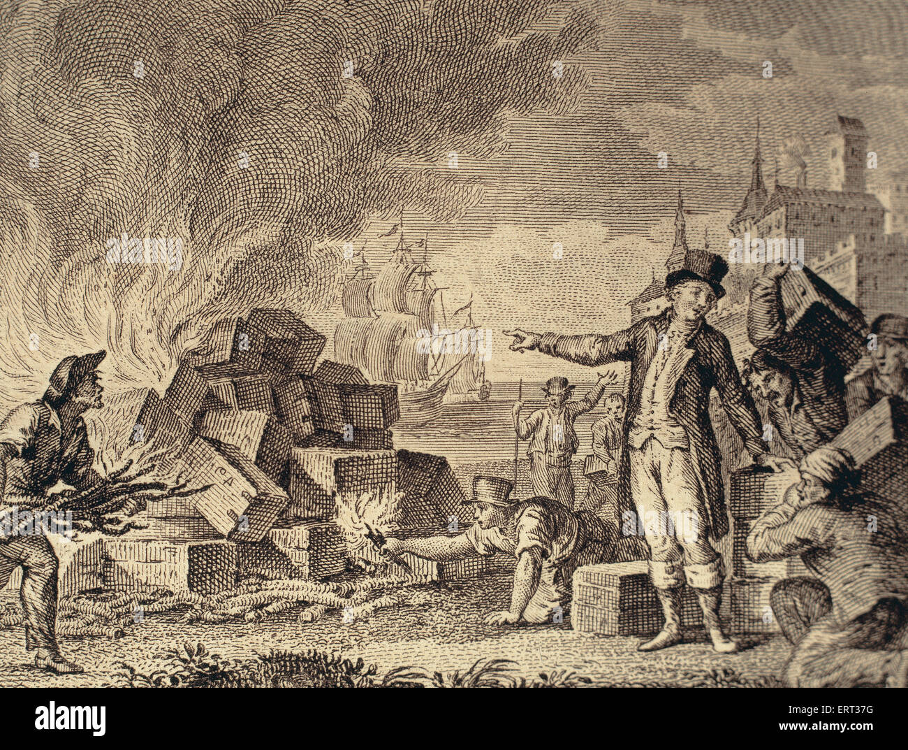 1773 tea act High Resolution Stock Photography and Images Alamy