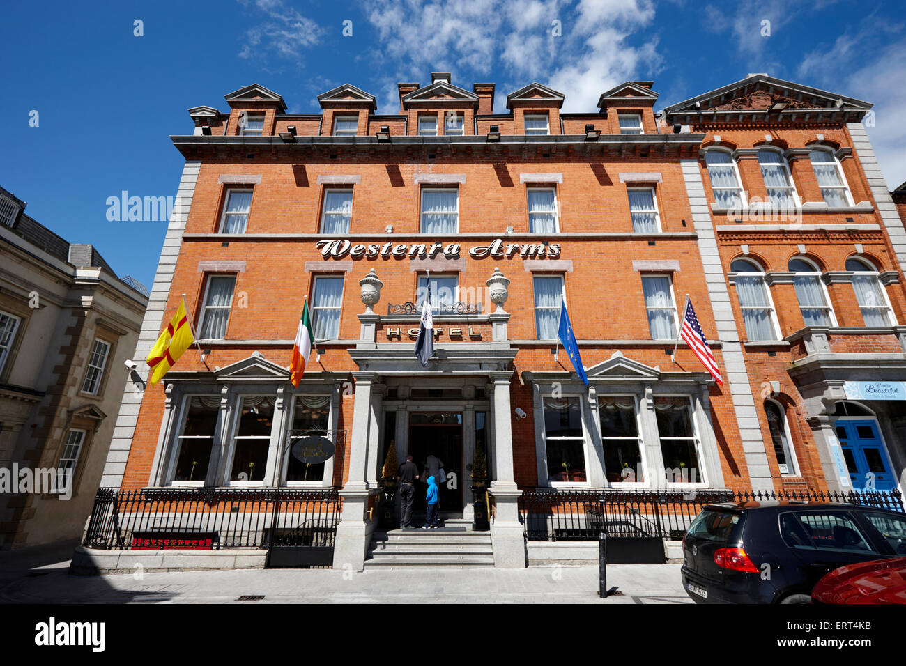 Westenra arms hotel monaghan town county monaghan republic of ireland Stock Photo
