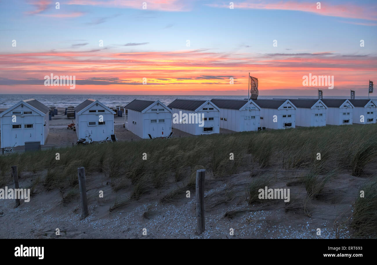 Lined Up Cabins Stock Photos Lined Up Cabins Stock Images Alamy