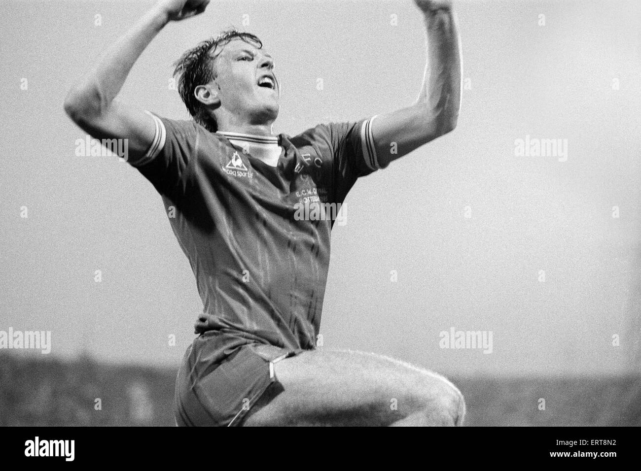 European Cup Winners Cup Final. Rotterdam, Holland. Everton 3 v Rapid