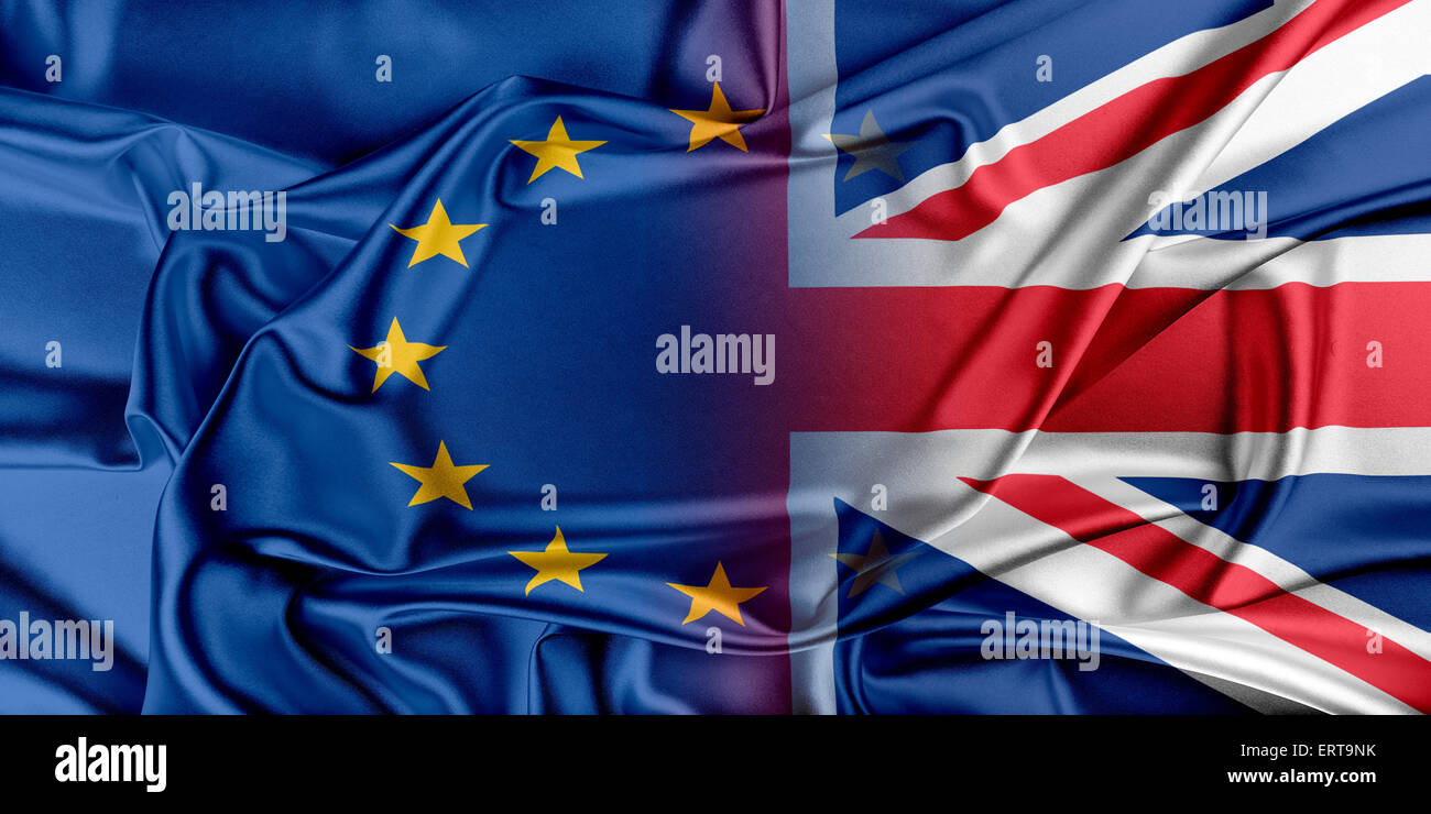 European Union and United Kingdom. Stock Photo