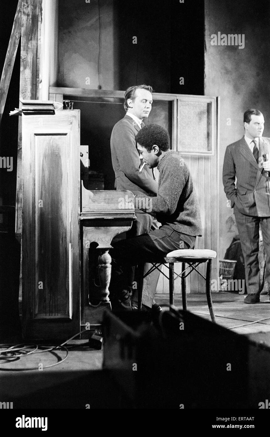 Preperations for the play 'The Connection', by Jack Gelber, it was a controversial play due to it's depiction of heroin addiction. London, 23rd February 1961 Stock Photo