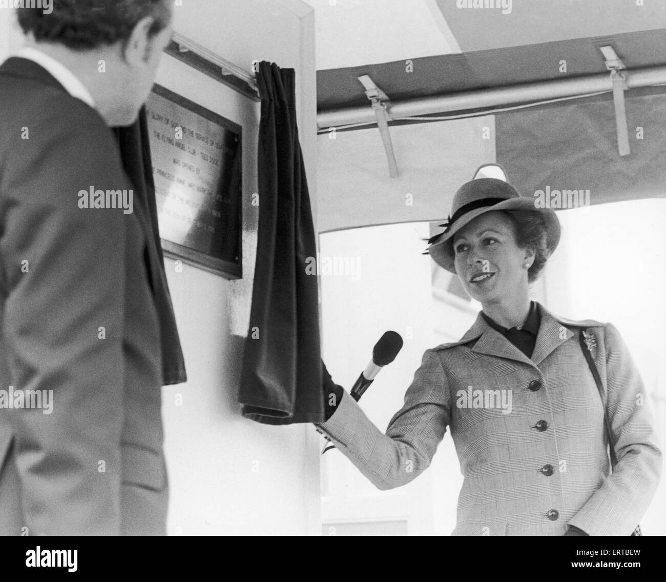 Princess Anne seen here at the official opening of the new facilities
