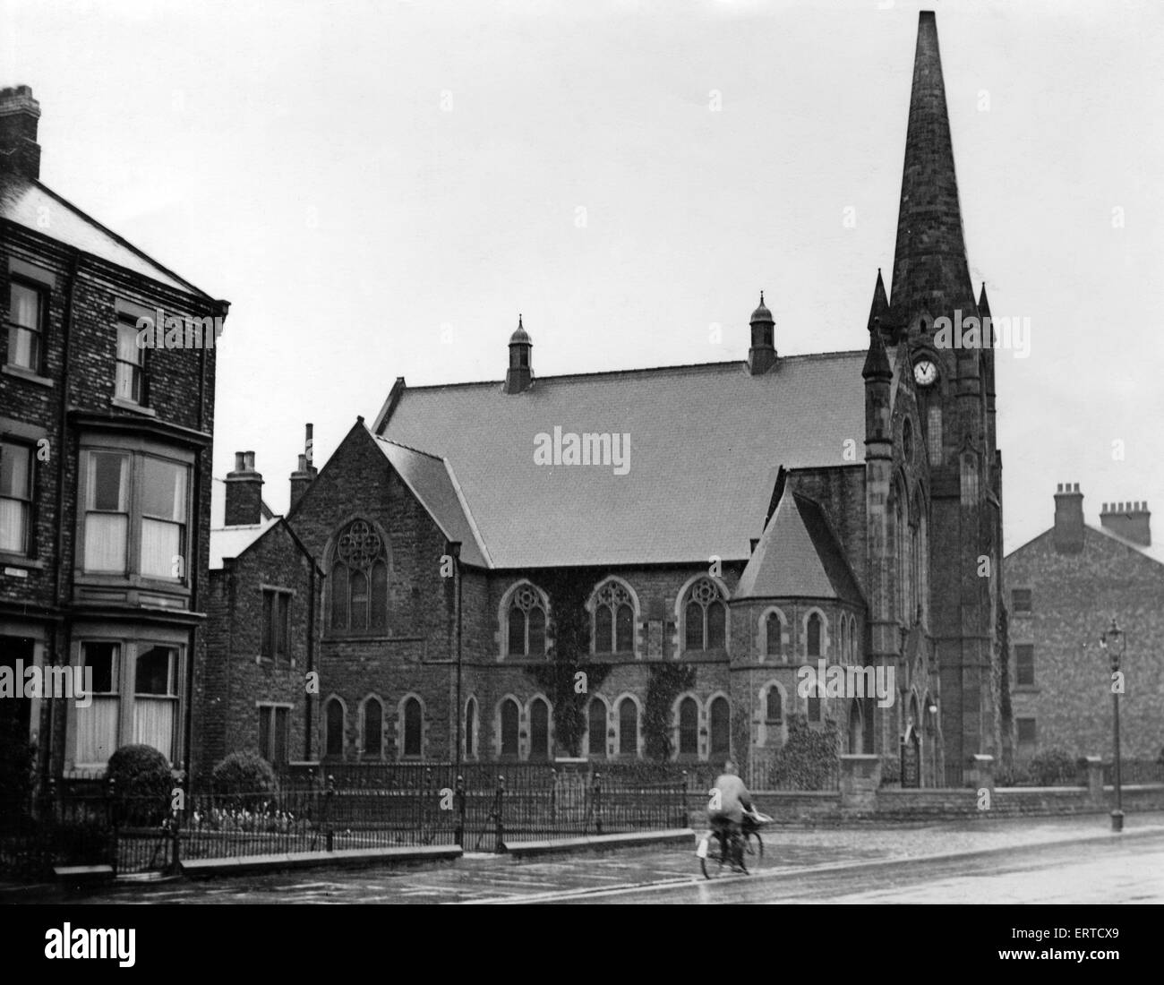 Yarm Road, Methodist Church, Stockton, Circa 1955 Stock Photo Alamy