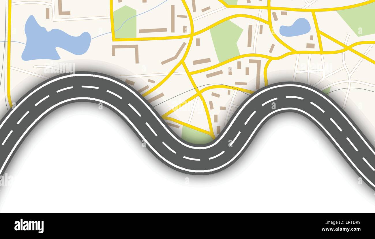 Abstract road design housing Stock Vector Images - Alamy
