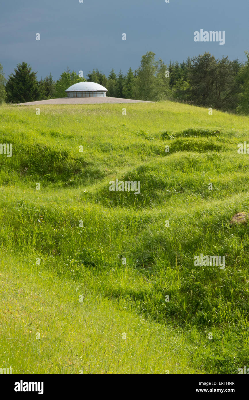 verdun battlefield craters verdun battlefield craters