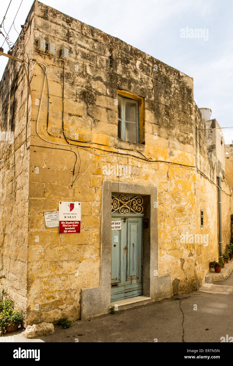 Medieval Architecture Rabat Malta Stock Photo