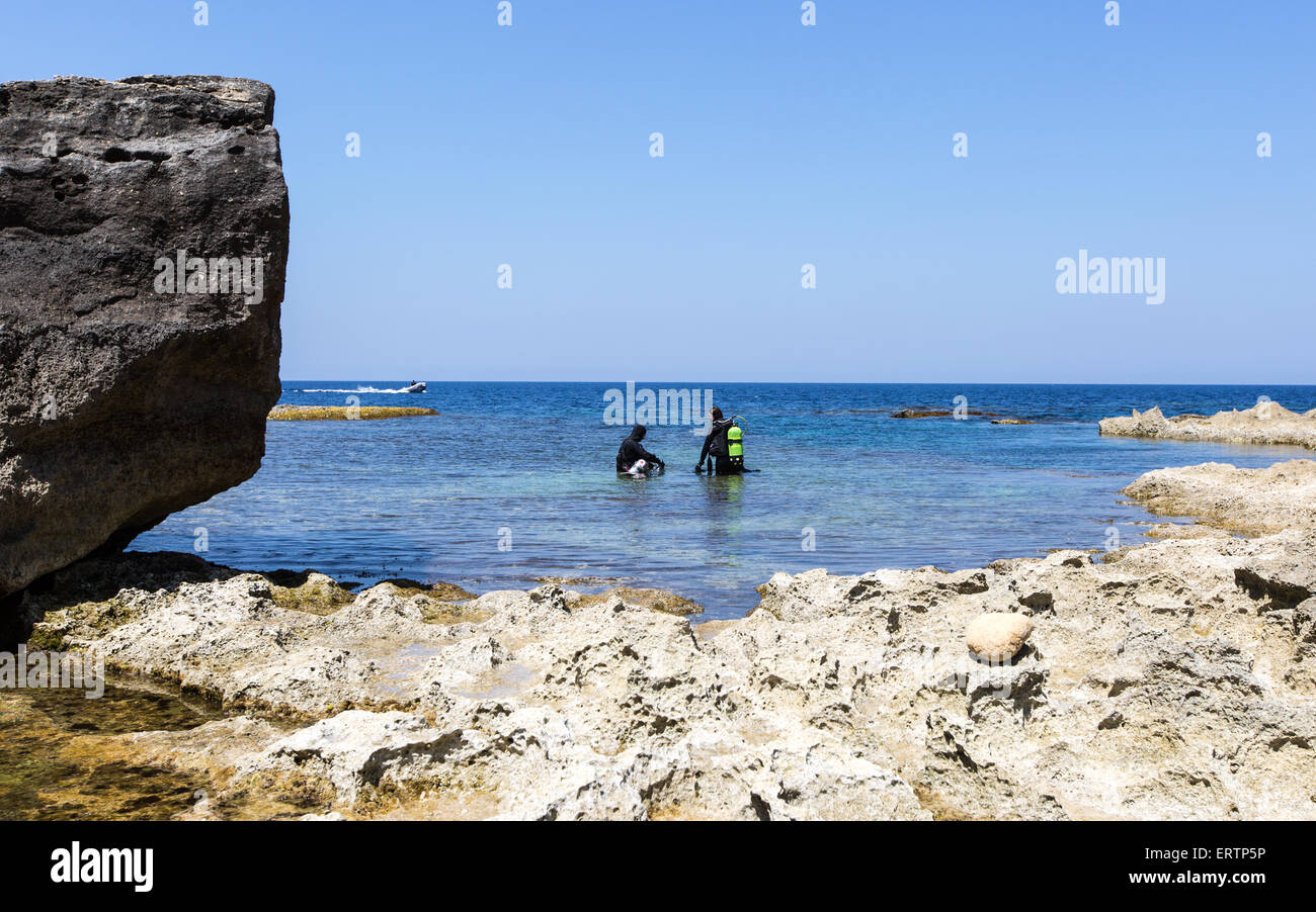 The Azure Window Gozo Malta Stock Photo
