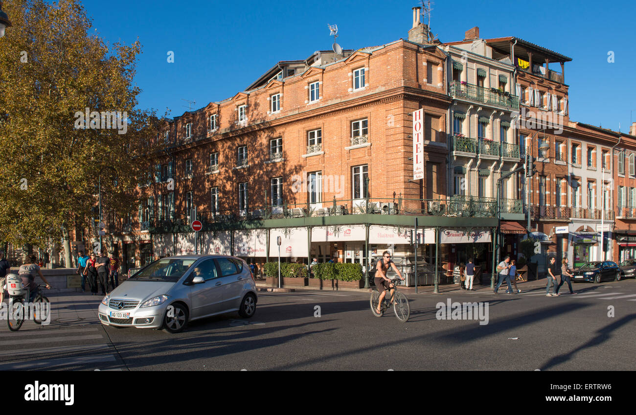 Toulouse city center, France, Europe Stock Photo