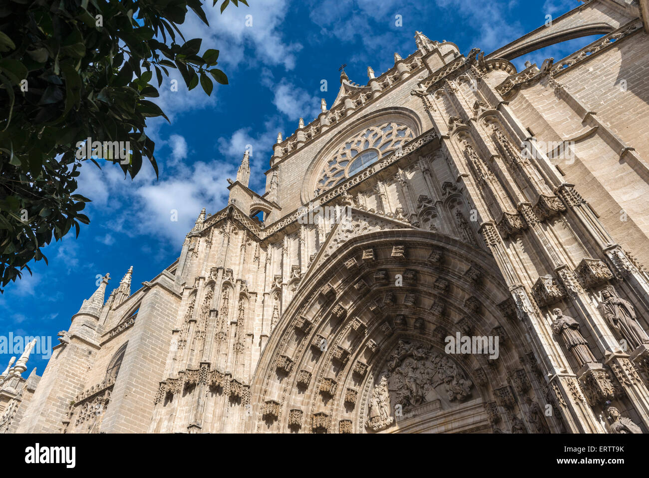 Seville Cathedral, Seville, Spain, Europe Stock Photo