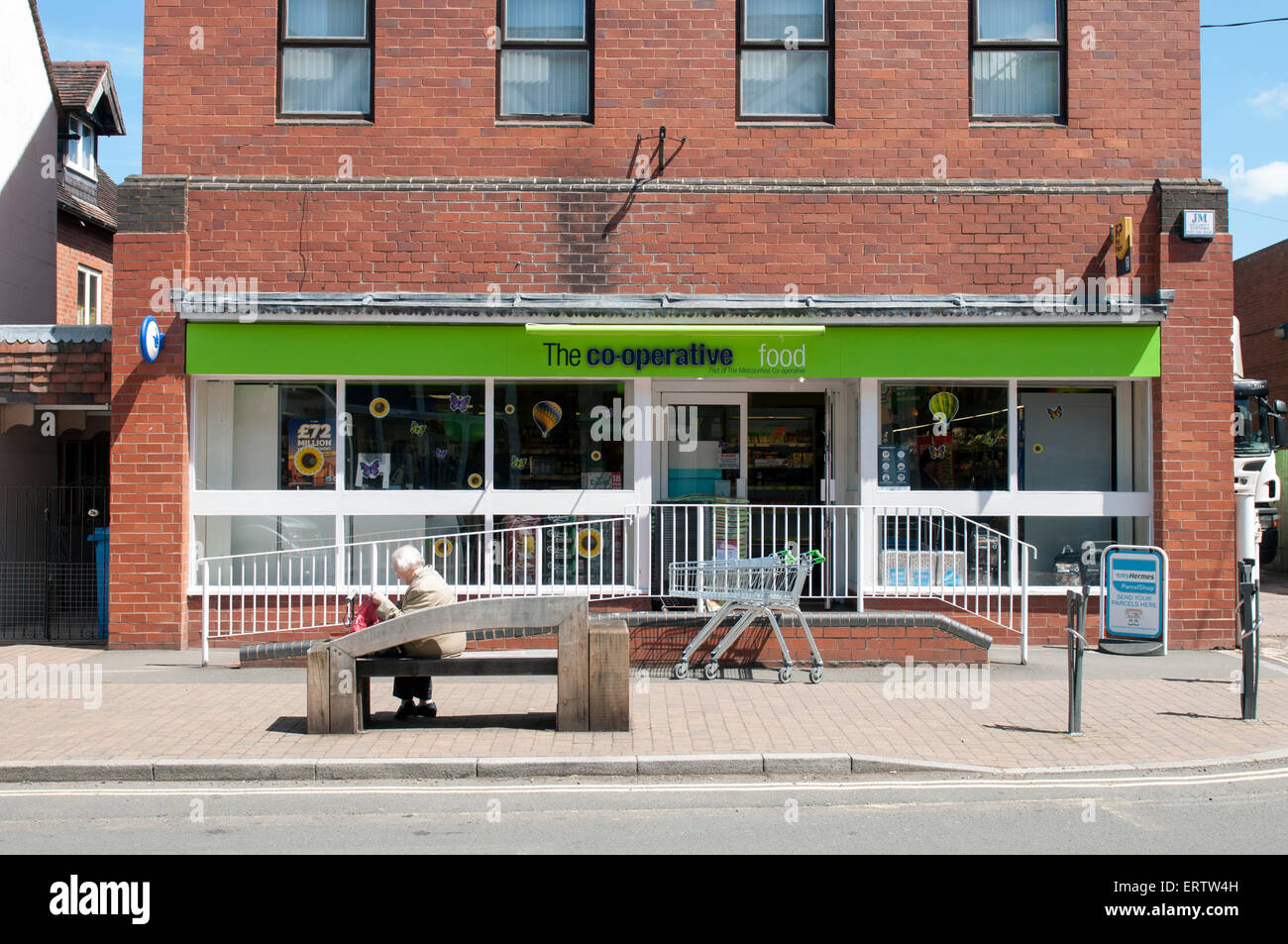 Co-op food store, High Street, Kinver, Staffordshire, England, UK Stock Photo