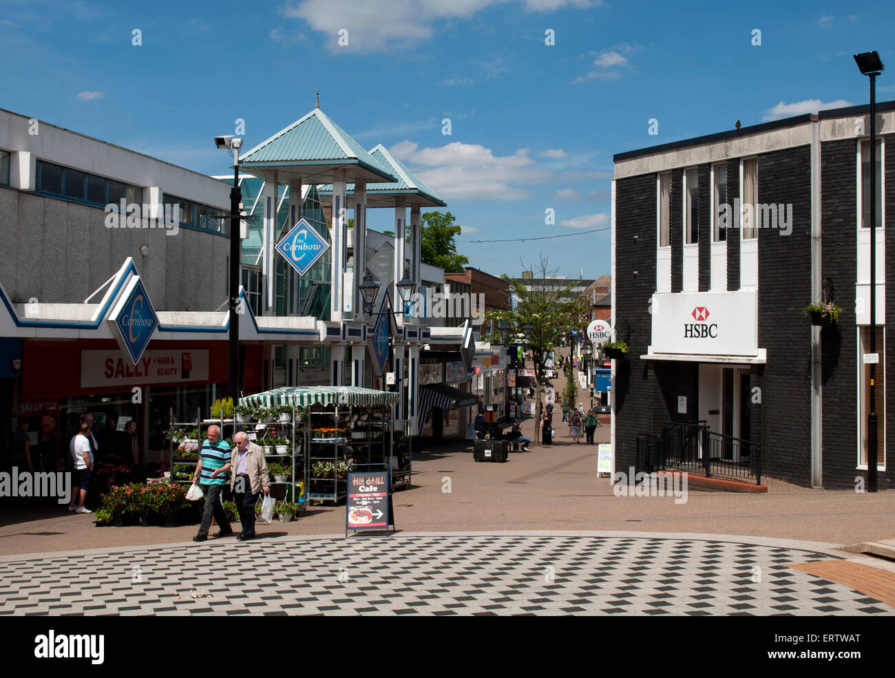 High Street, Halesowen, West Midlands, England, UK Stock Photo Alamy