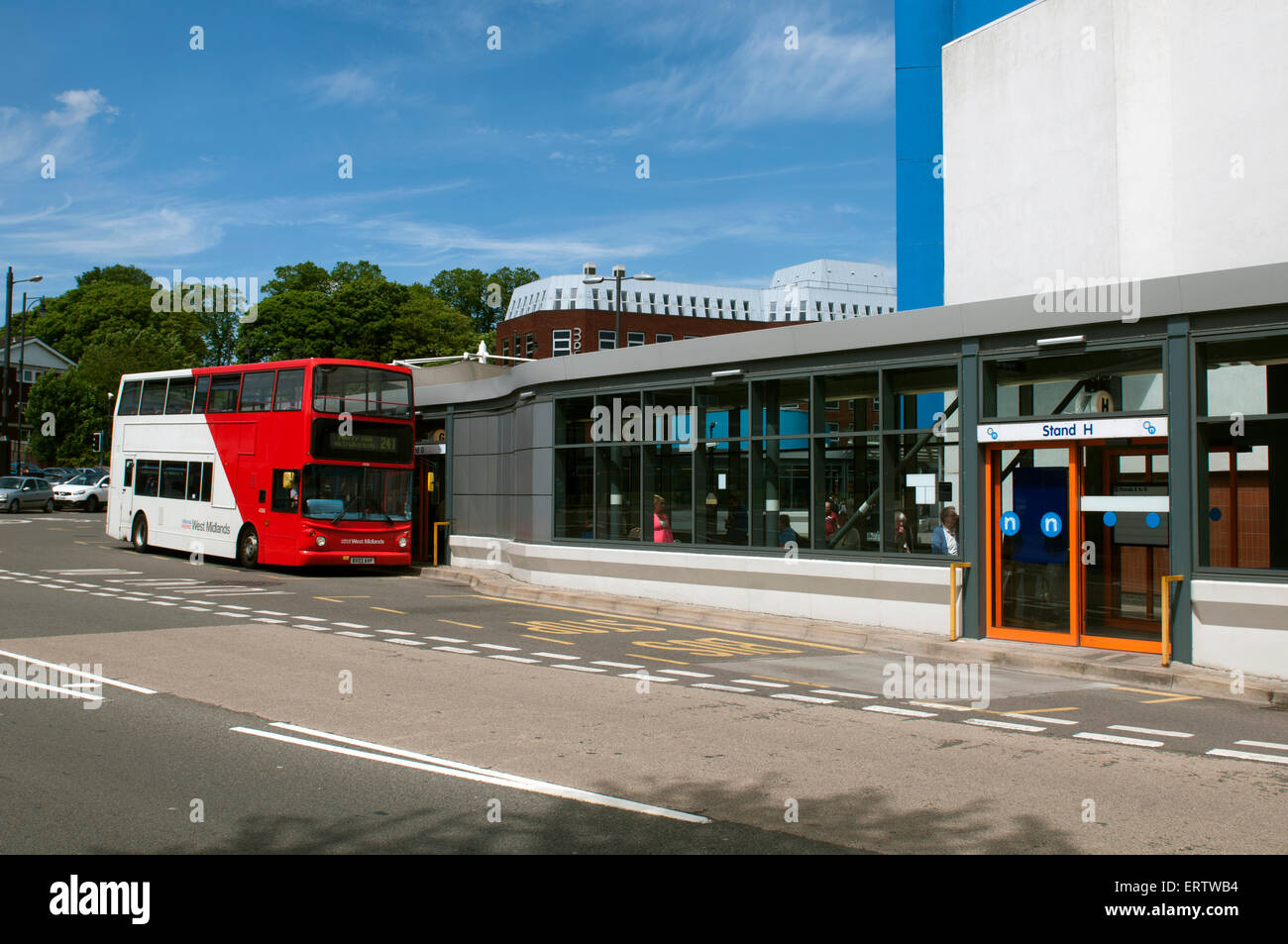 Halespwen Bus Station, West Midlands, England, UK Stock Photo - Alamy