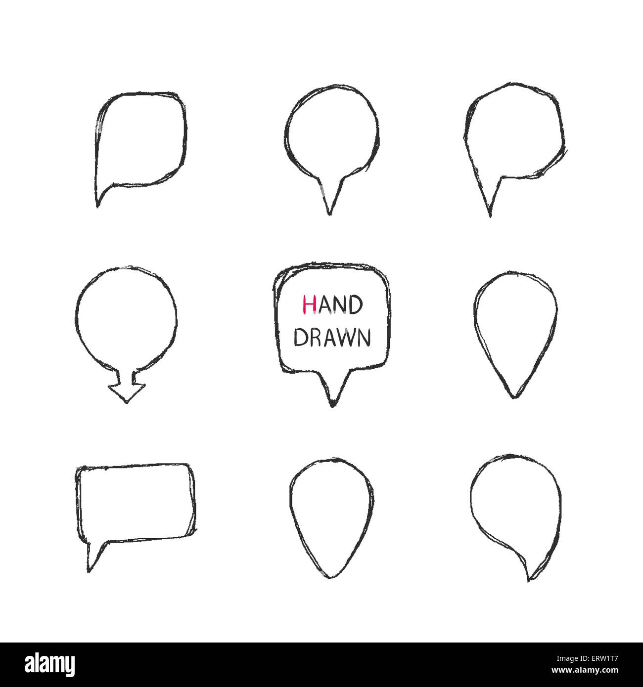 Hand Drawn Pointer Stock Vector Image & Art - Alamy