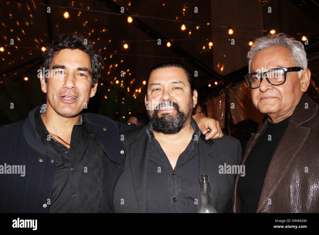 4th Annual Holiday Celebration and Toy Drive hosted by Nosotros and Latin Heat  Featuring: Randy Vasquez,Daniel Edward Mora,Vance Valencia Where: Hollywood, California, United States When: 03 Dec 2014 Credit: Tai Urban/WENN.com Stock Photo