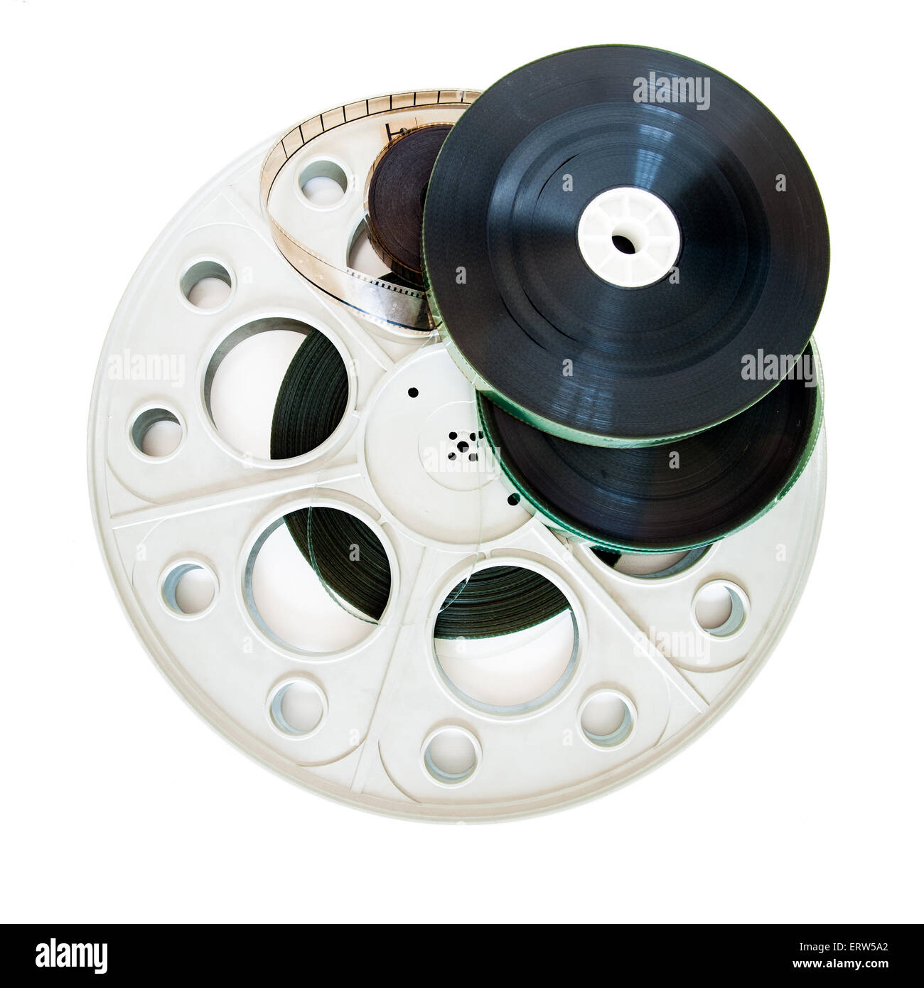 Celluloid reel old Cut Out Stock Images & Pictures - Alamy