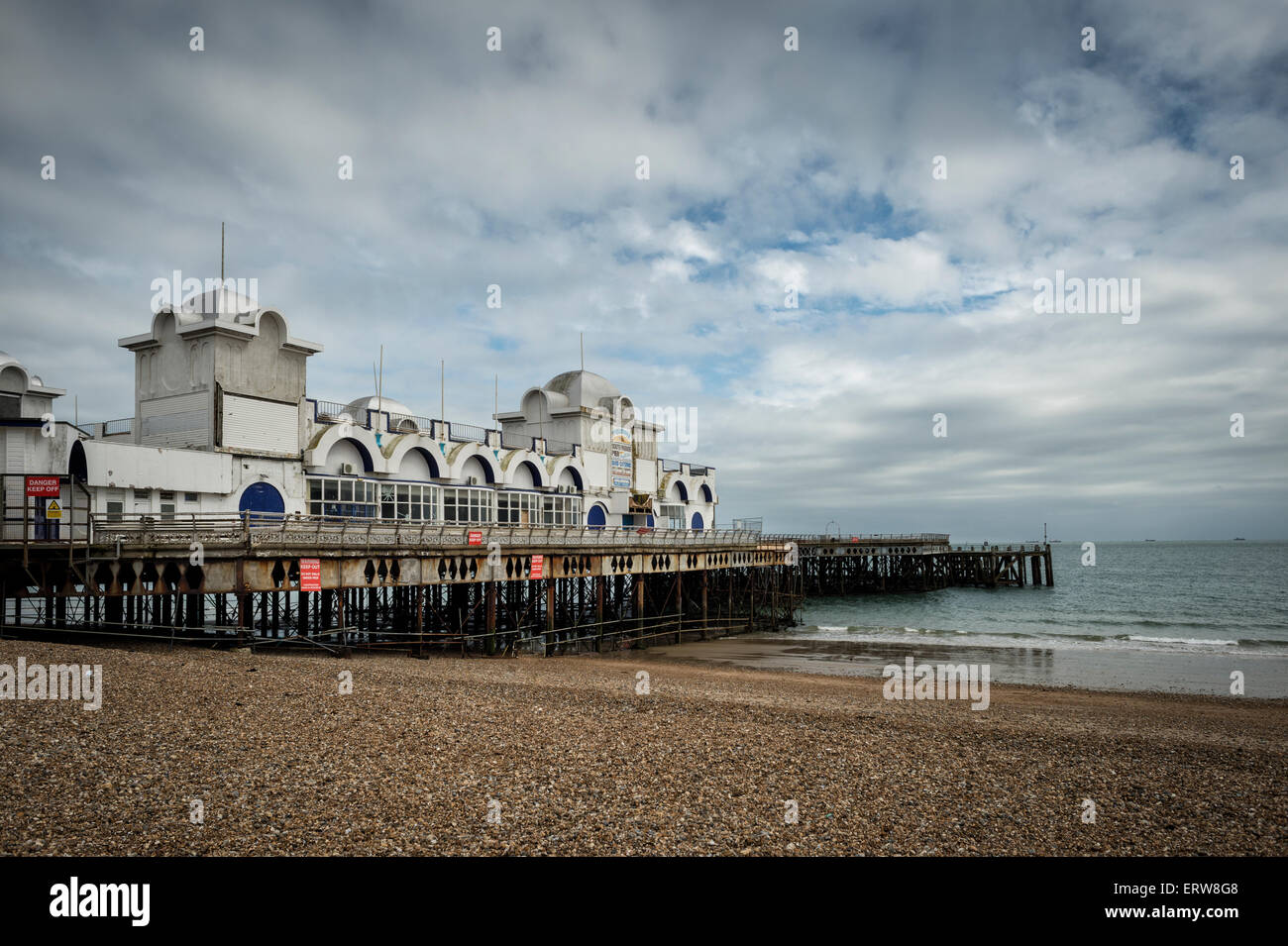 Southsea Pier in Hampshire UK Stock Photo